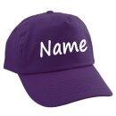 Personalisierte Cap f&uuml;r Kinder Baseball Kappe mit Name oder Wunschwort bedruckt f&uuml;r Jungen und M&auml;dchen