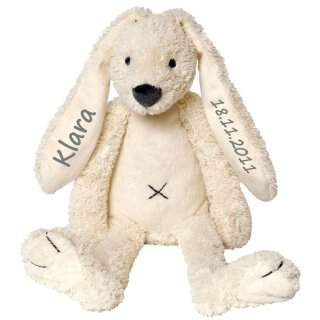 Personalisiertes Stofftier Hase * Kuscheltier mit Name * Pl&uuml;schtier zur Geburt  * Babygeschenk