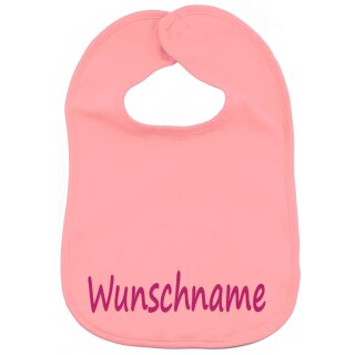 L&auml;tzchen mit Namen oder Text personalisiert f&uuml;r Baby oder Kleinkind rosa