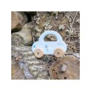 Spielzeug Auto personalisiert aus Holz * Babyspielzeug mit Name graviert * als Geburtsgeschenk * hellblau