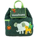 Rucksack Kindergartentasche mit Namen bedruckt Motiv Zoo