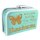 Baby Erinnerungsbox Koffer mit Namen und Geburtsdatum graviert Modell Schmetterling div. Ausf&uuml;hrungen