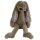 Stofftier Hase mit Namen und Geburtsdatum personalisiert Geschenk braun verschiedene Ausf&uuml;hrungen 30cm