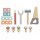 Werkzeugkoffer personalisiert aus Holz * Werkzeugkasten f&uuml;r Kinder mit Gravur * Teddyb&auml;r