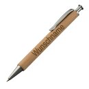 Kugelschreiber mit Name graviert aus Holz Wunschname oder...