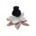 Stoffpuppe mit Namen Kuscheltier Fee personalisiert Geschenk zur Geburt Kleid rose
