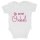 Babybody zur Verk&uuml;ndung einer Schwangerschaft Ank&uuml;ndigung Baby Body personalisiert Baumwolle
