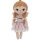 Personalisierte Stoffpuppe Ballerina mit Name bedruckt Kuschelpuppe mit gesticktem Gesicht 30cm