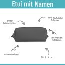 Personalisierte Federmappe mit Name Bedruckt - Stifte Etui f&uuml;r Schule - Geschenk zur Einschulung Motiv Stifte Rosa